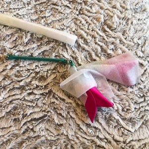 Kate Spade leather keychain